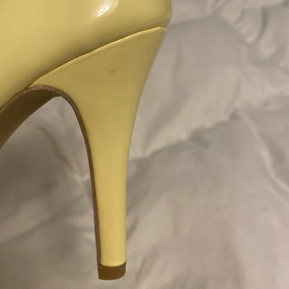 Call it Spring Pastel Yellow Heels - Picture 3 of 6